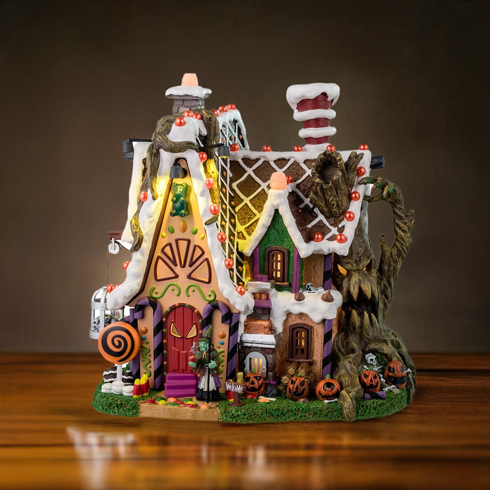 Thumbnail: Lemax Spooky Town - The Candy Witch Cottage