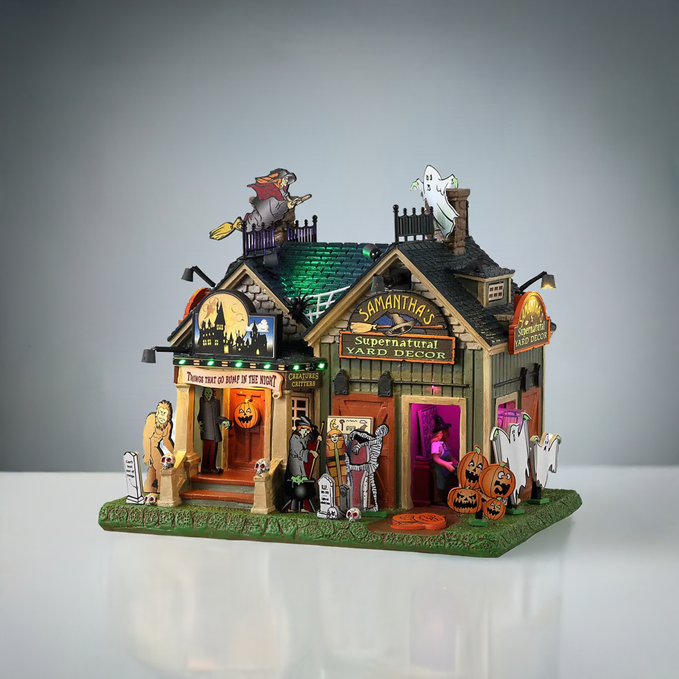 Thumbnail: Lemax Spooky Town Samantha's Supernatural