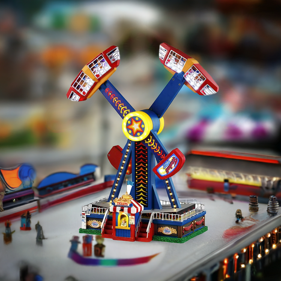 Thumbnail: Lemax Fireball Frenzy from the Carnival Collection