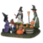 Lemax Spooky Town Witches' Community Garden
