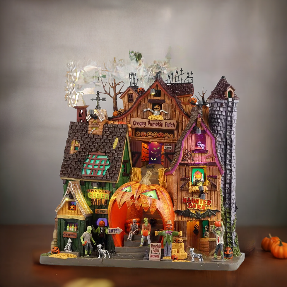Thumbnail: Lemax Spooky Town Creepy Pumpkin Patch