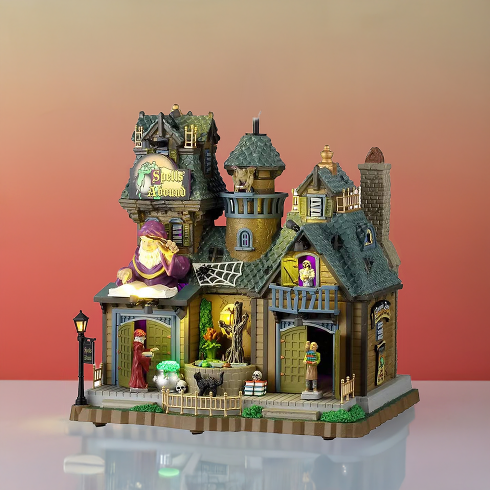 Thumbnail: Lemax Spooky Town Spells Abound