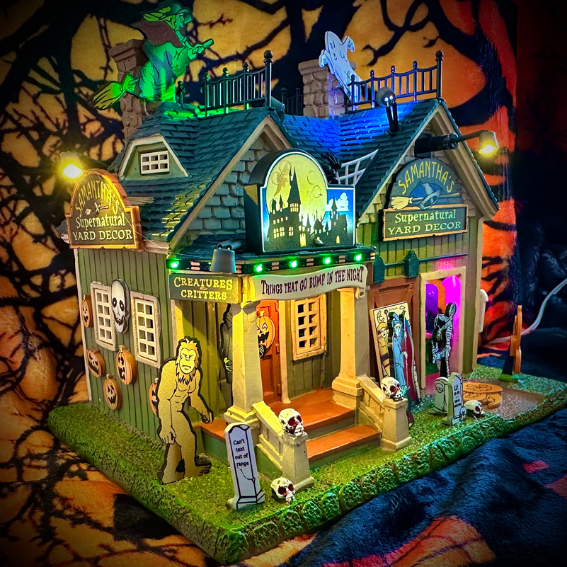 Thumbnail: Lemax Spooky Town Samantha's Supernatural