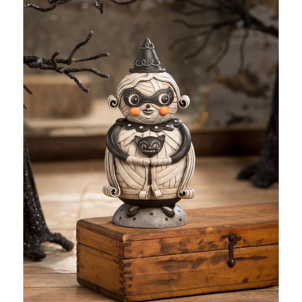 Bethany Lowe - Grinning Mumma Mia Spooks Jar - JP3029