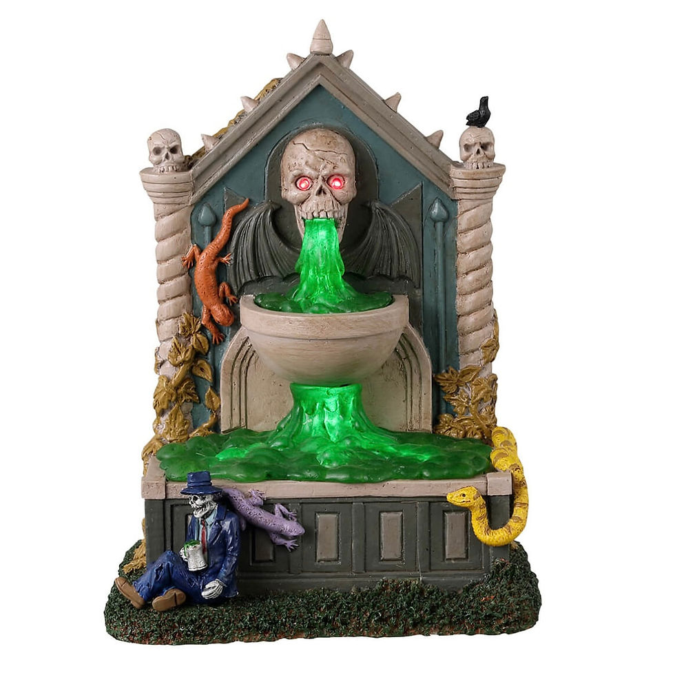 Lemax Spooky Town Grime and Slime Spring