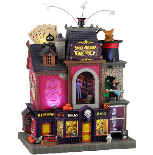 新品未開封 Smoke&Mirrors Deluxe Box Set ③ Smoke & Mirrors Magic Shop - Lemax Spooky Town | Sissy In
