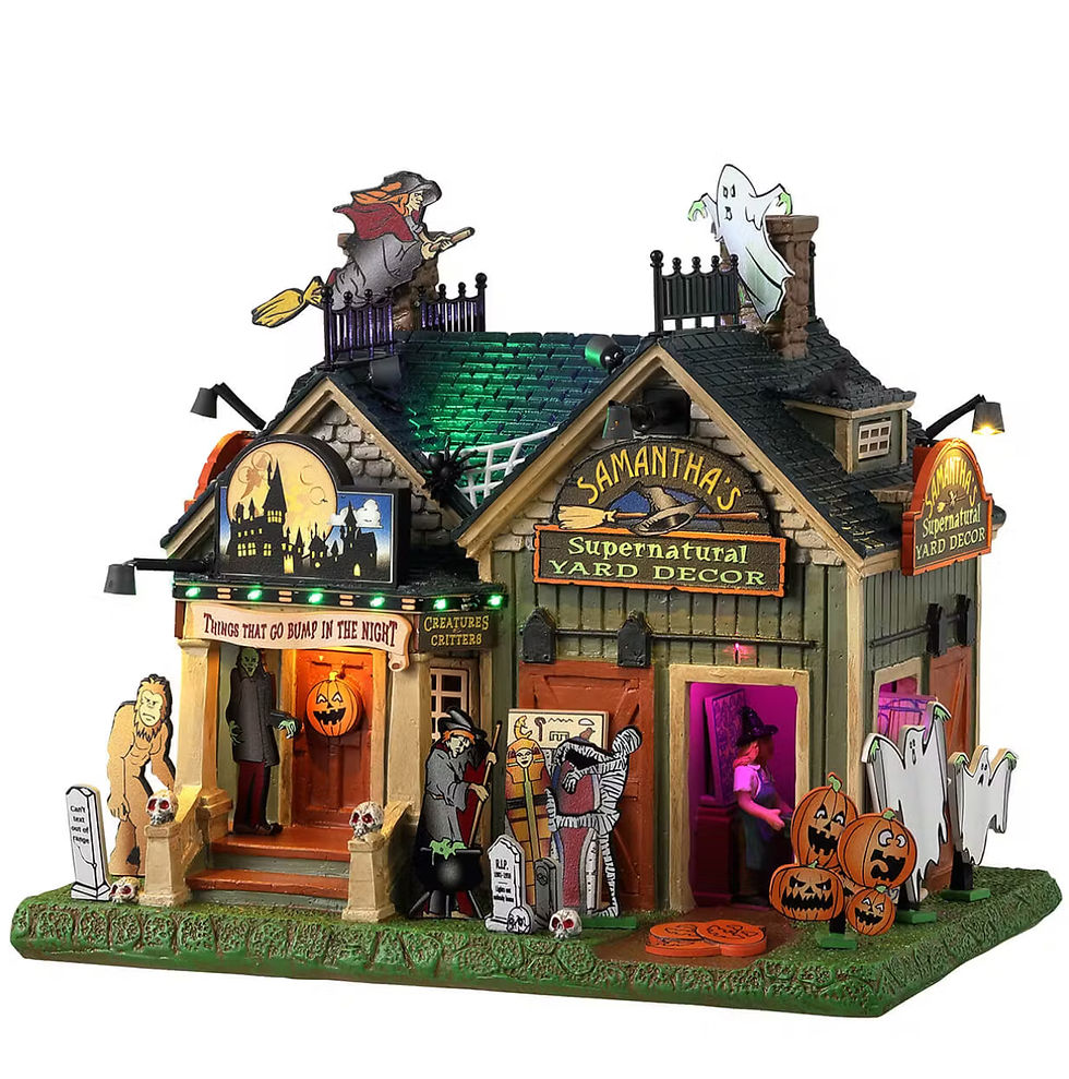 Lemax Spooky Town Samantha's Supernatural