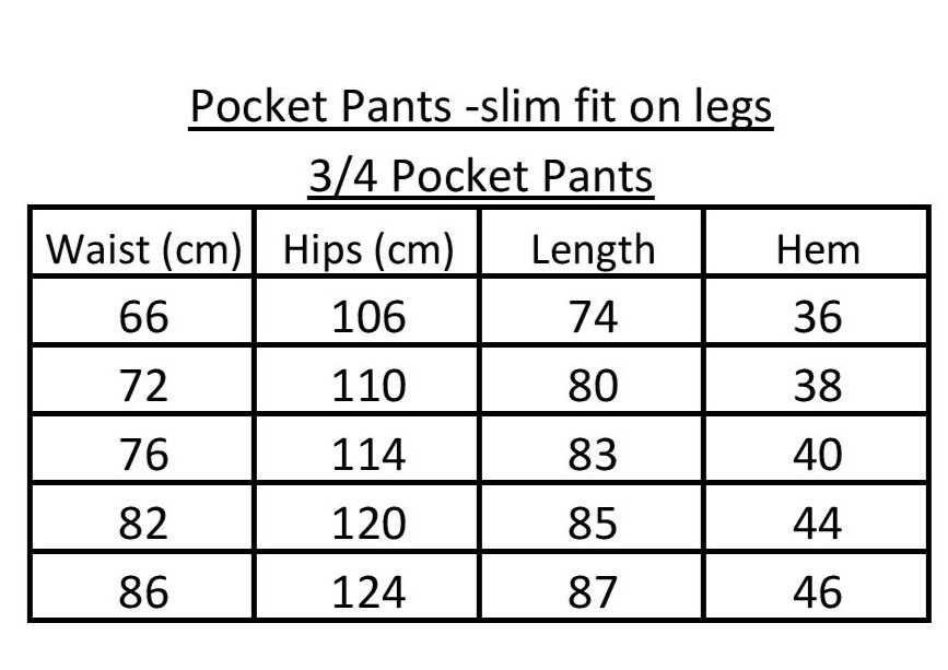 Thumbnail: Pocket Pants 3/4