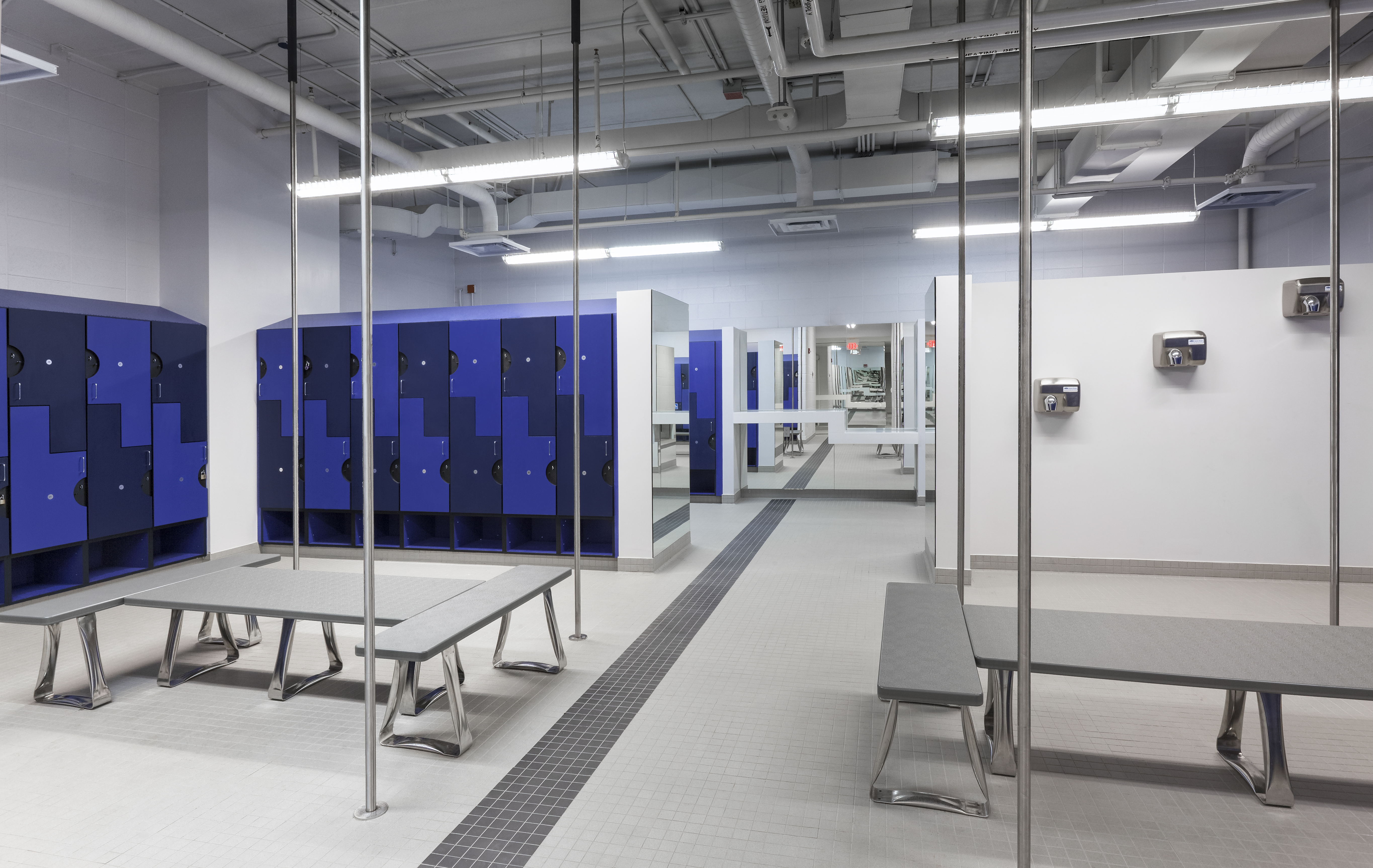 Accessible Locker and Change Rooms