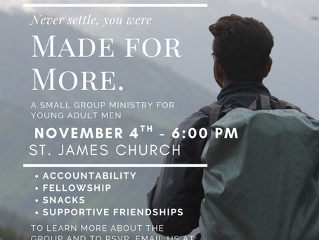 Men's Group - November 2026!
