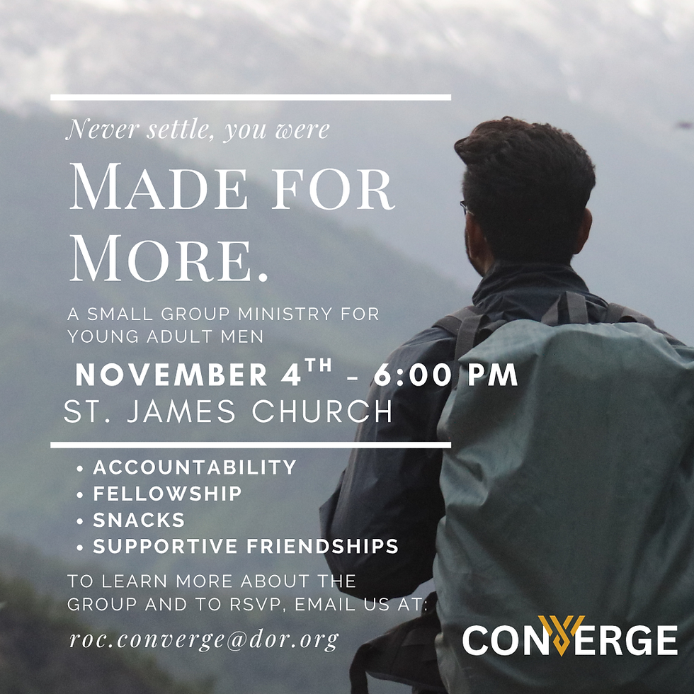 Men's Group - November 2026!