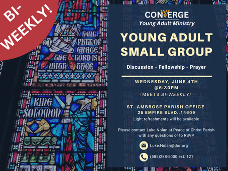 Discussion & Faith Sharing Group (June 4th)!