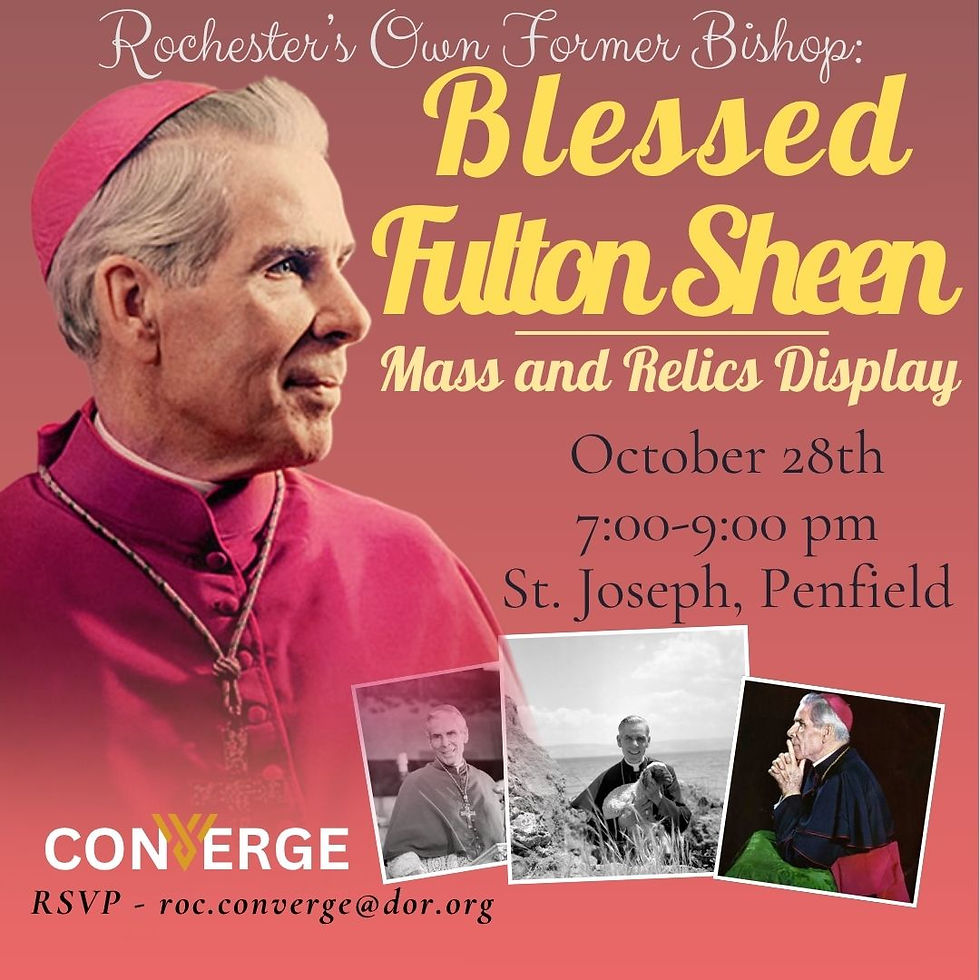 Fulton Sheen Relics tour (2026) square