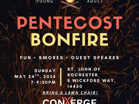 Pentecost Bonfire!