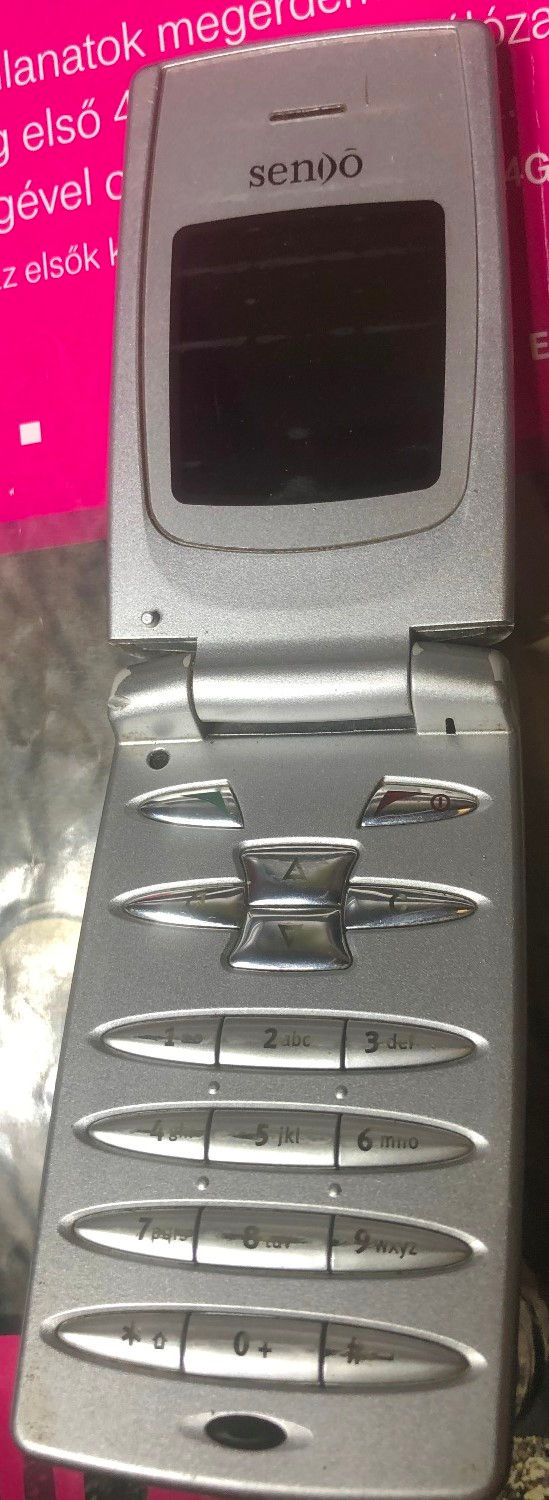 Indexkép: Sendo M550 nem müködő, hiányos