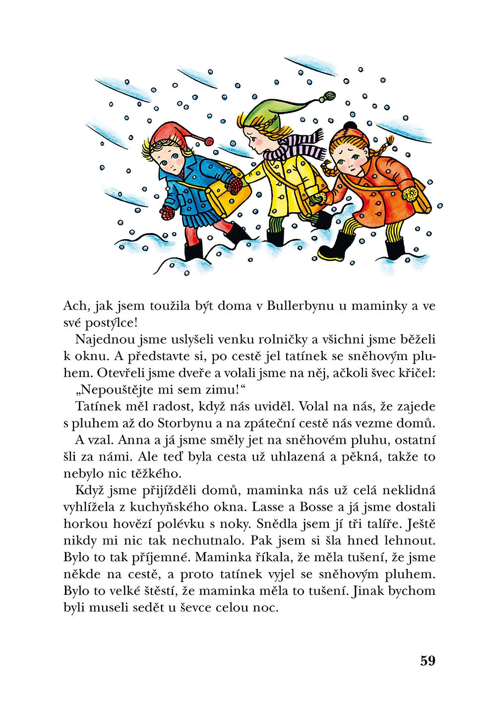 Miniatura: Děti z Bullerbynu; Astrid Lindgren