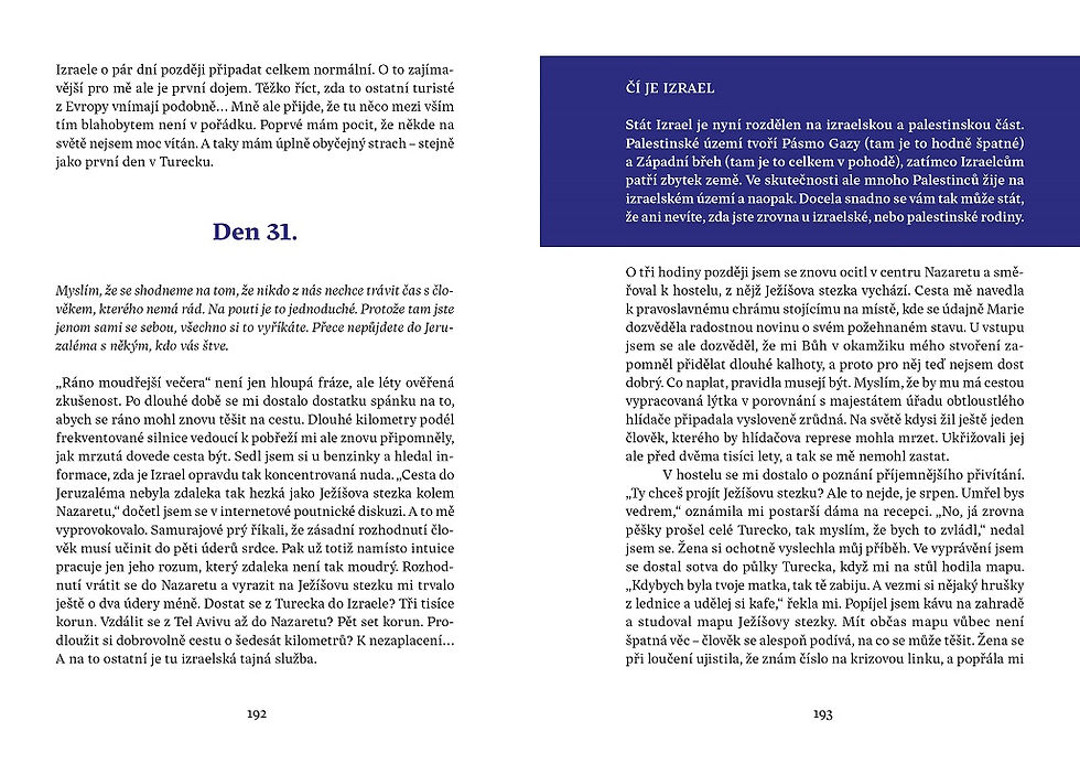 Miniatura: 40 dní pěšky do Jeruzaléma; Ladislav Zibura