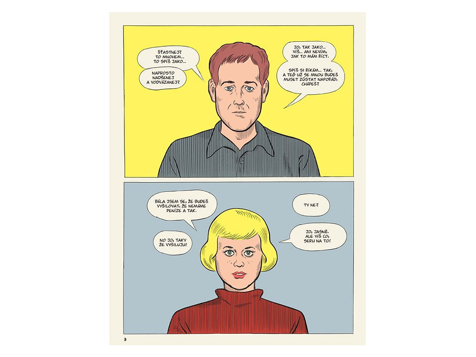 Miniatura: Dívka jménem Patience; Daniel Clowes: