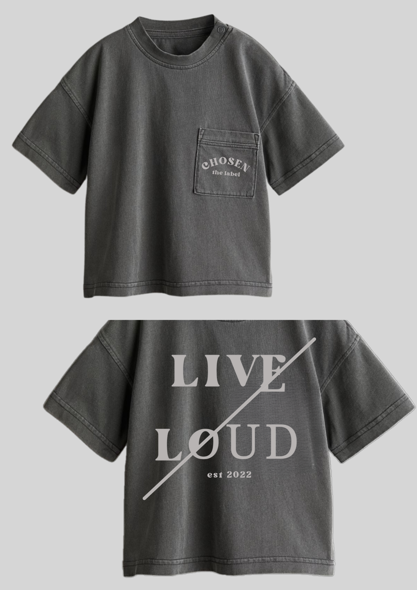 LIVE /LOUD Toddler Tee