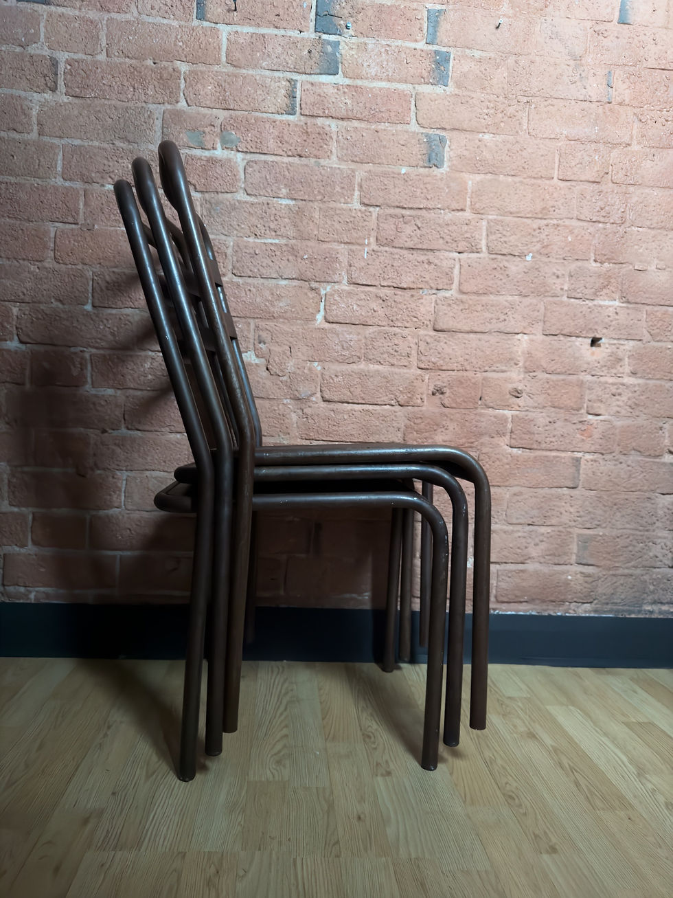 Thumbnail: Industrial Steel Framed Chair - Handmade - 11 instock