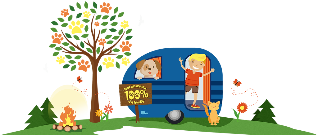 Camping avec animaux St-Chrysostome Montérégie