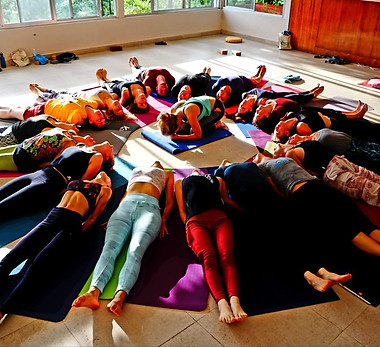 Yoga en groupe