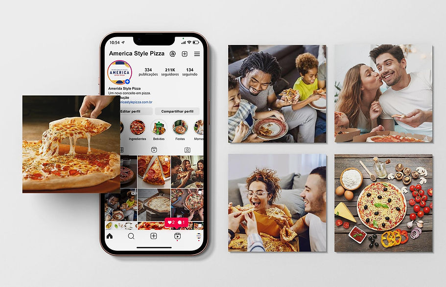 A A011 Studio uniu sabor, qualidade em cada pedido, criando uma marca para transformar a experiência de pedir pizza.