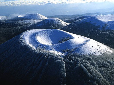 Puy de Come l'hiver