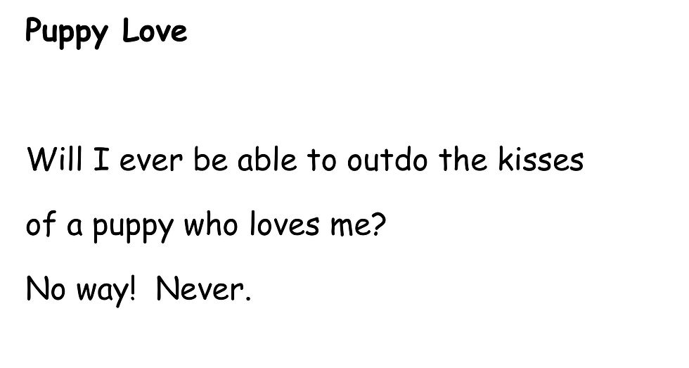 Thumbnail: Puppy Poetry