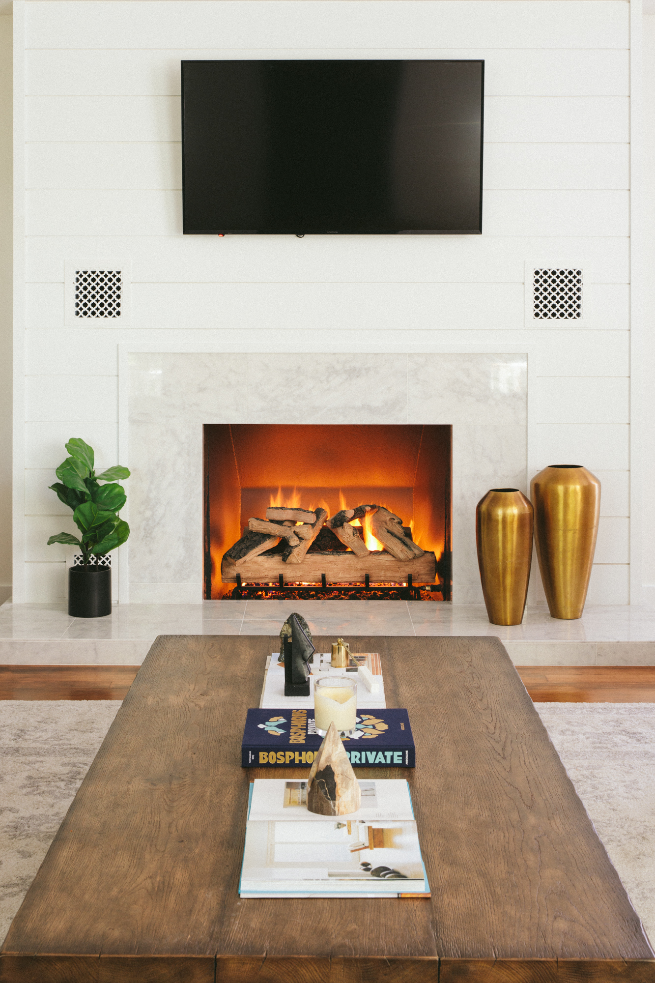 The Palm House: Living Room Reveal — Hearth Homes Interiors
