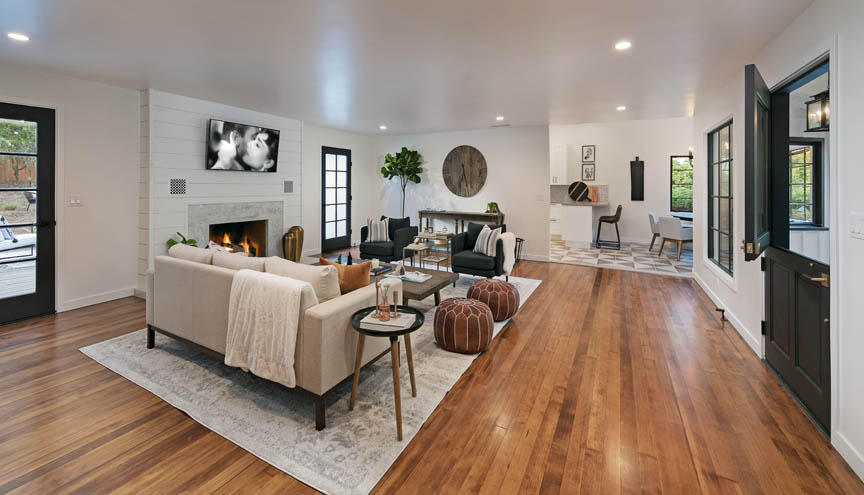 The Palm House: Living Room Reveal — Hearth Homes Interiors