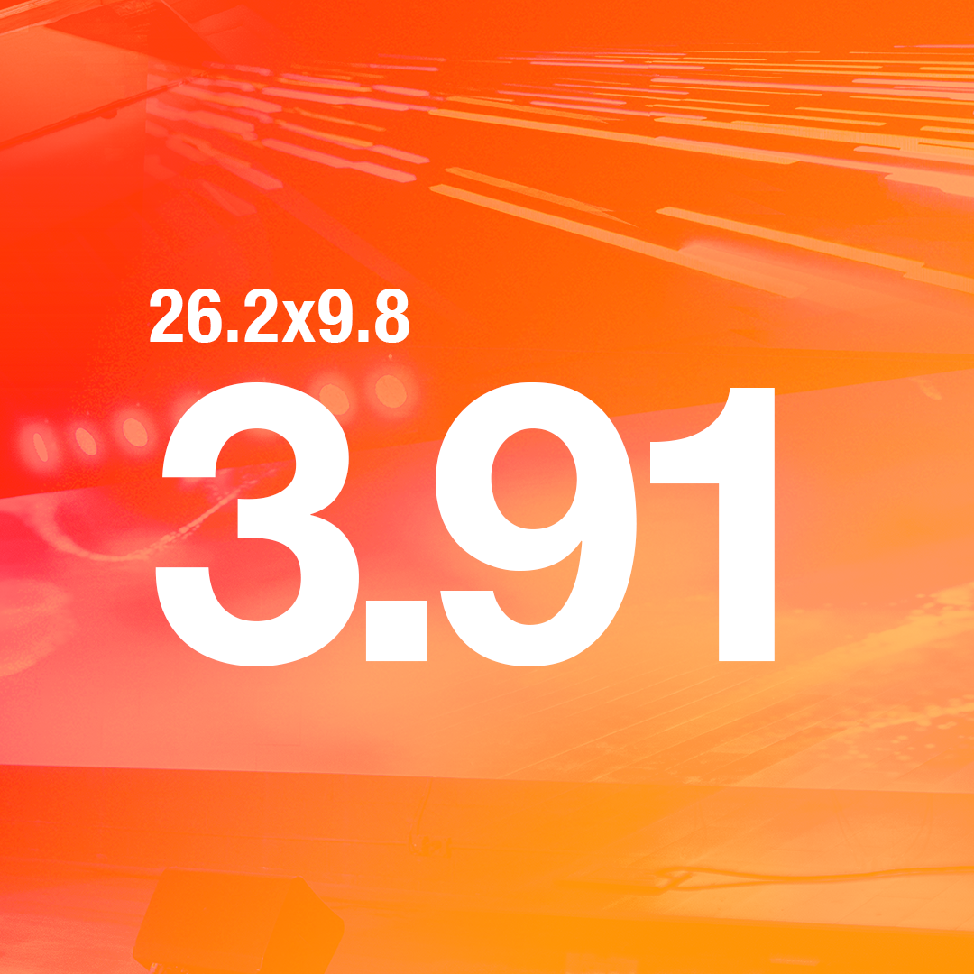 26.2' x 9.8' P3.91mm Indoor KWP Turn-key