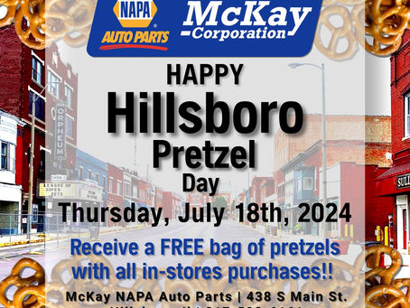 Happy Hillsboro Pretzel Day!!
