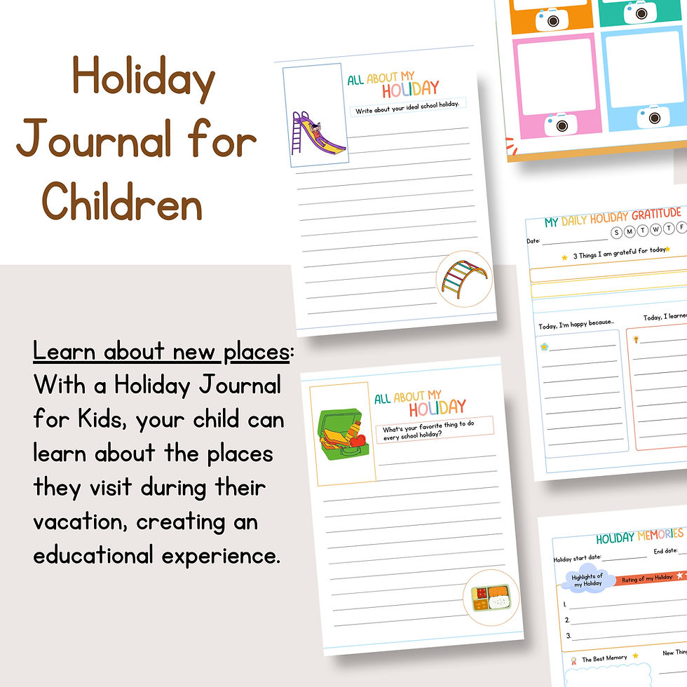 Thumbnail: Holiday Journal for Kids