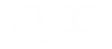 Weißes TDC Logo auf transparentem Hintergrund.