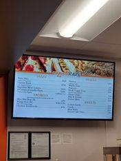 Food Menu at Urban Air 1