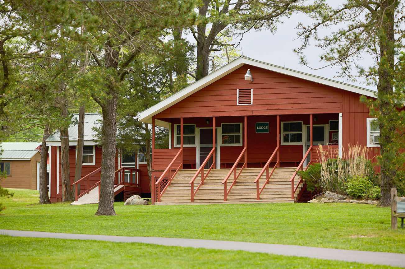 Lodge at Camp Akiba in the Poconos