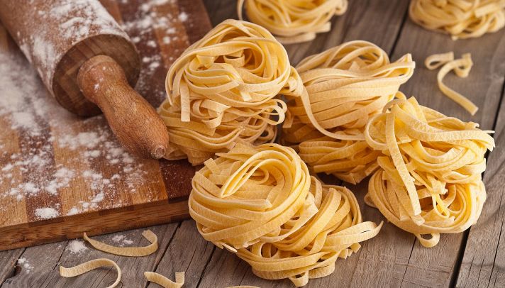 Arranged Food and Objects