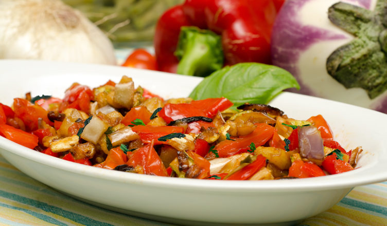 Arranged Food and Objects