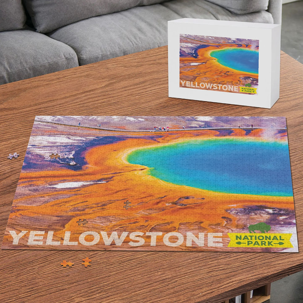 Thumbnail: Yellowstone National Park Wooden Jigsaw Puzzle (1000 Pcs)