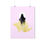 Thumbnail: Pink & Yellow Ghost Art Print, Gorgeous Ghosts Series