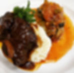 Braised Shortribs with Horseradish Pommes