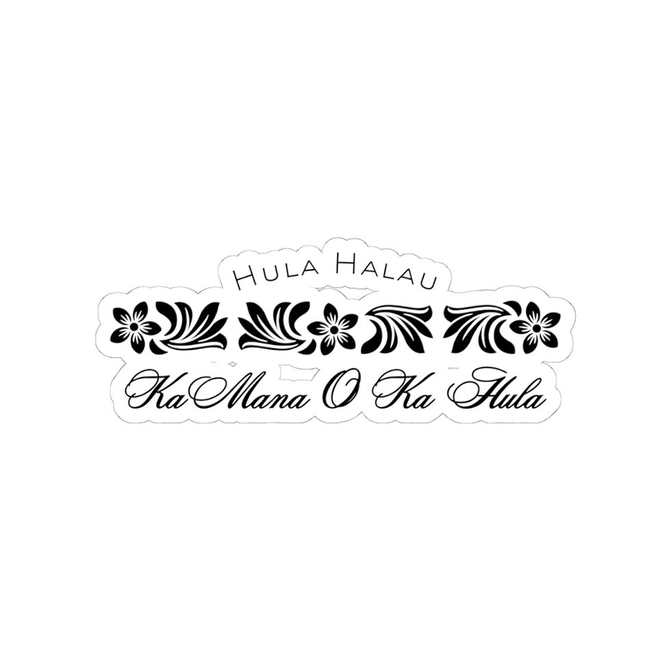 Thumbnail: Hula Hālau Ka Mana O Ka Hula Sticker