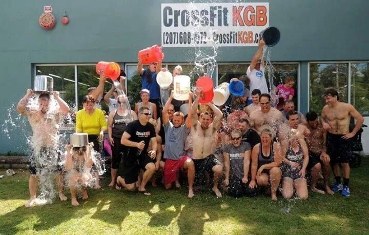 ALS Ice Bucket Challenge at CrossFit KGB
