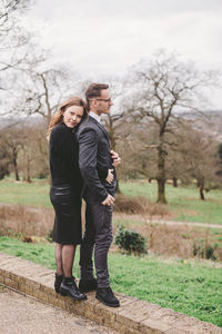 cute engagement photo