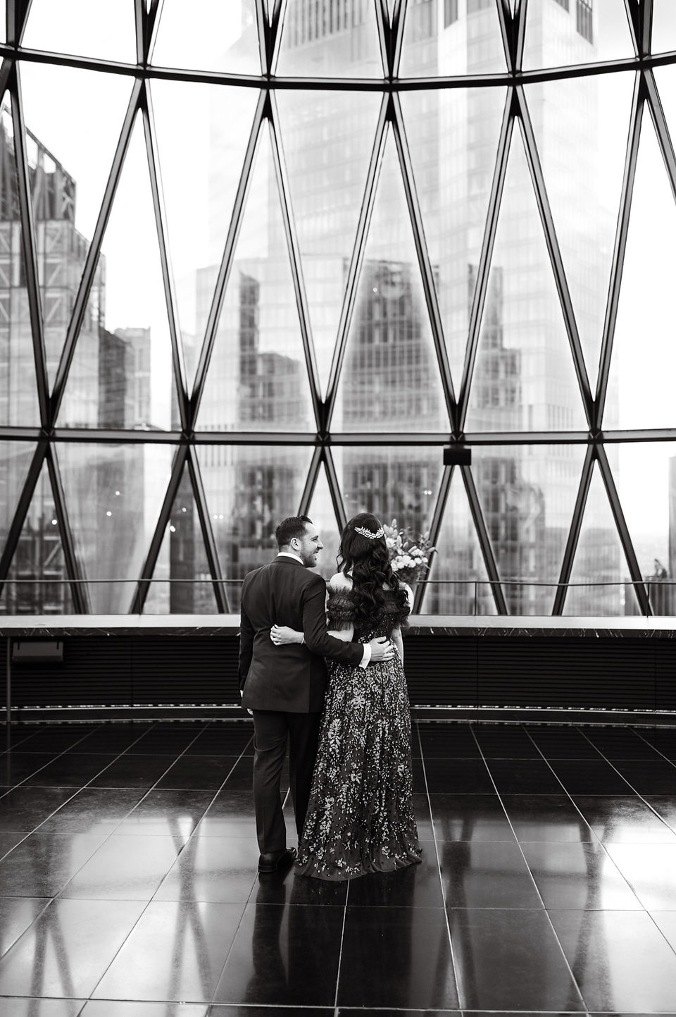 gherkin wedding photos