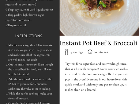 Easy Beef and Broccoli