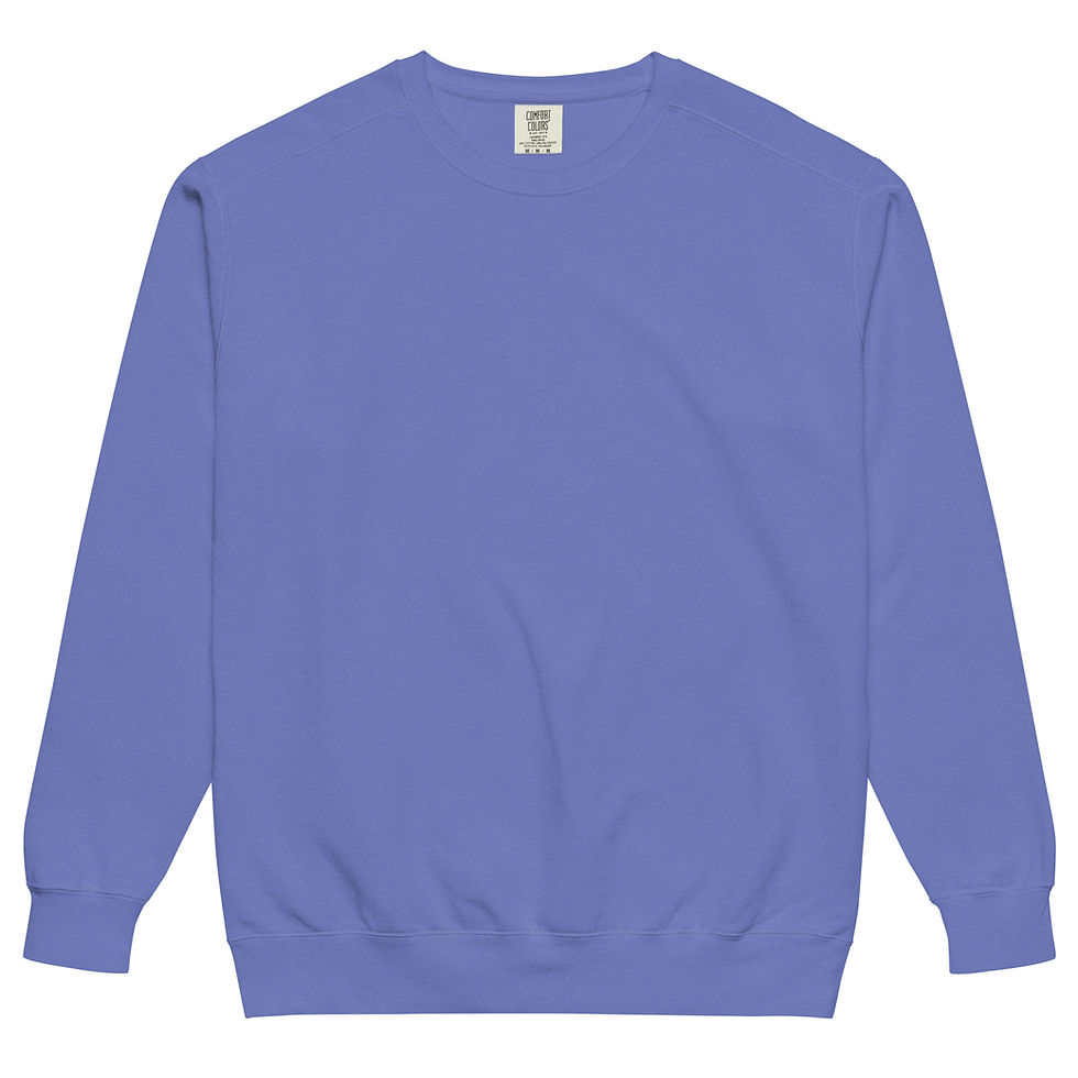 Thumbnail: Unisex garment-dyed sweatshirt