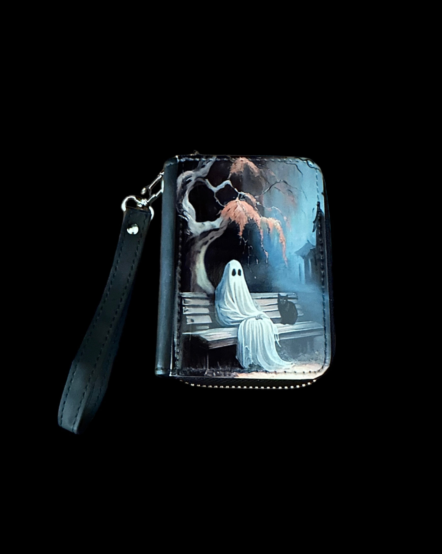 Small Ghost & Black Cat Wallet