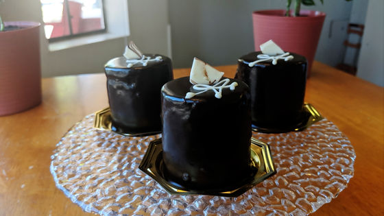 Individual Chocolate Buttercream Cake